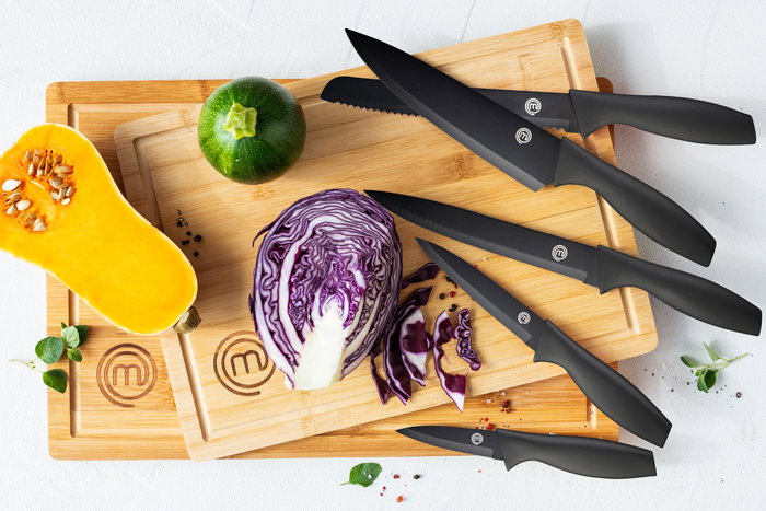 Masterchef Cuchillo Santoku 13cm (1.2mm) MCASTERCHEF 12 Unidades