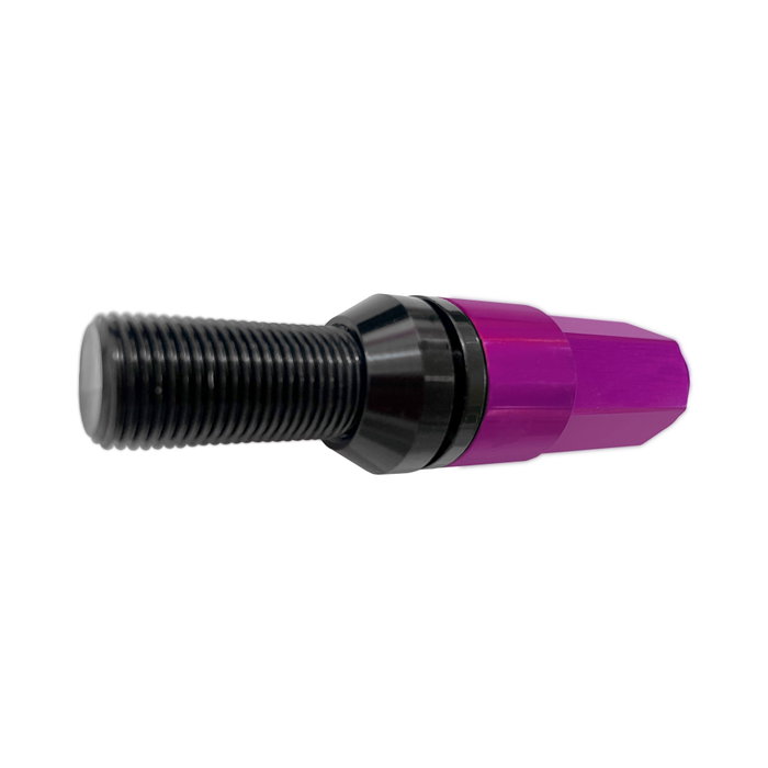 OMP Juego de 20 Tornillos de Rueda M14x1.25 con Protector de Aluminio Morado OMP Juego de 20 Tornillos de Rueda M14x1.25 con Protector de Aluminio Morado