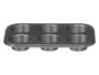 KINVARA Molde Rectangular Acero 6 Huecos Gris