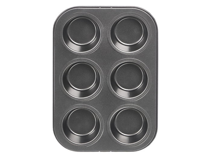 KINVARA Molde Rectangular Acero 6 Huecos Gris