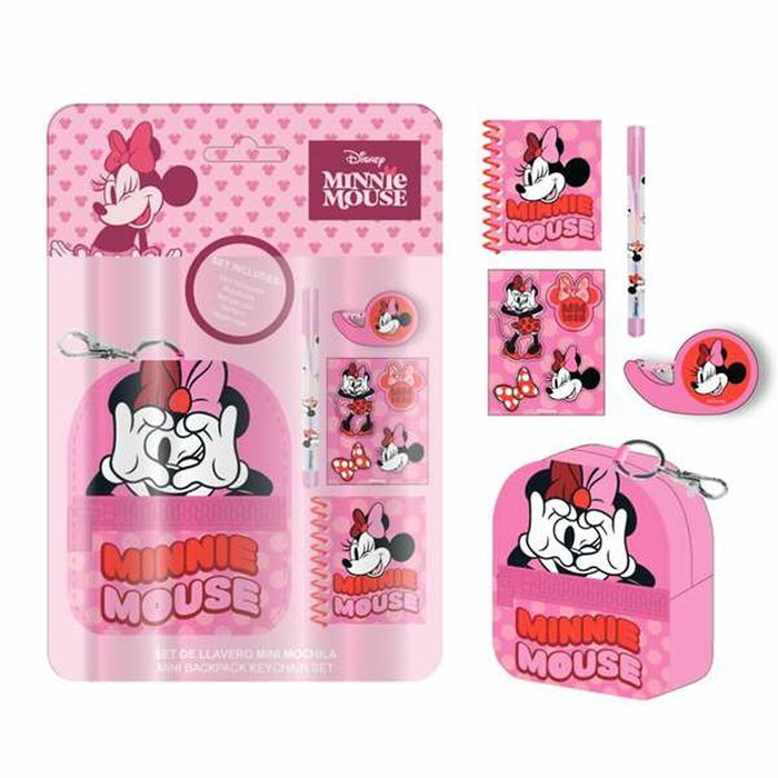 Cerdá Set de Papelería Mini Mochila Minnie Disney
