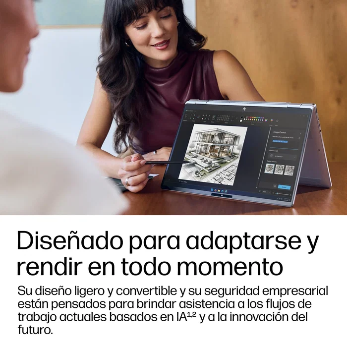 HP EliteBook X Flip G2i 14 pulgadas, Intel Core Ultra X7 358H, 32 GB RAM, 1 TB SSD, Táctil, Plata HP EliteBook X Flip G2i 14 pulgadas, Intel Core Ultra X7 358H, 32 GB RAM, 1 TB SSD, Táctil, Plata