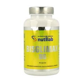 Nutilab Bisglimax B6 90 cápsulas Complemento alimenticio magnesio vitaminas minerales