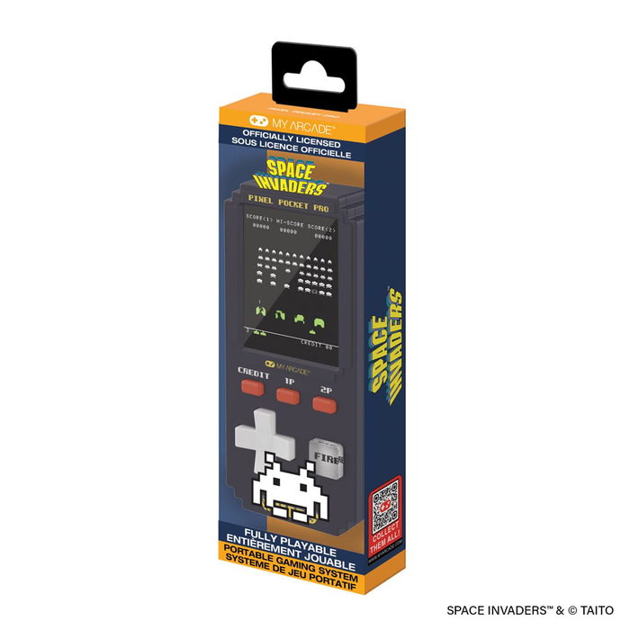 Space Invaders Consola de Juego Pixel Pocket Pro