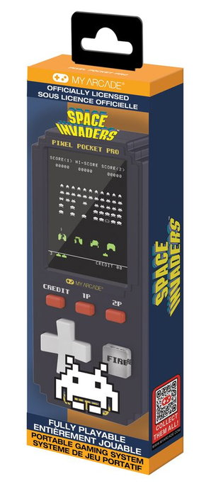 My Arcade Pixel Pocket Pro Space Invaders My Arcade Pixel Pocket Pro Space Invaders