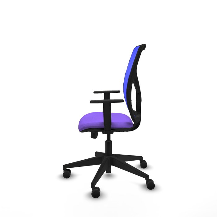 PIQUERAS Y CRESPO Silla de oficina Motilla Sincro/Traslack Lila y Azul PIQUERAS Y CRESPO Silla de oficina Motilla Sincro/Traslack Lila y Azul