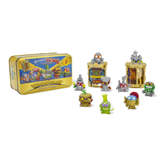 Superthings Pst2V08Tin00 Lata Dorada Serie 2 Coleccionable