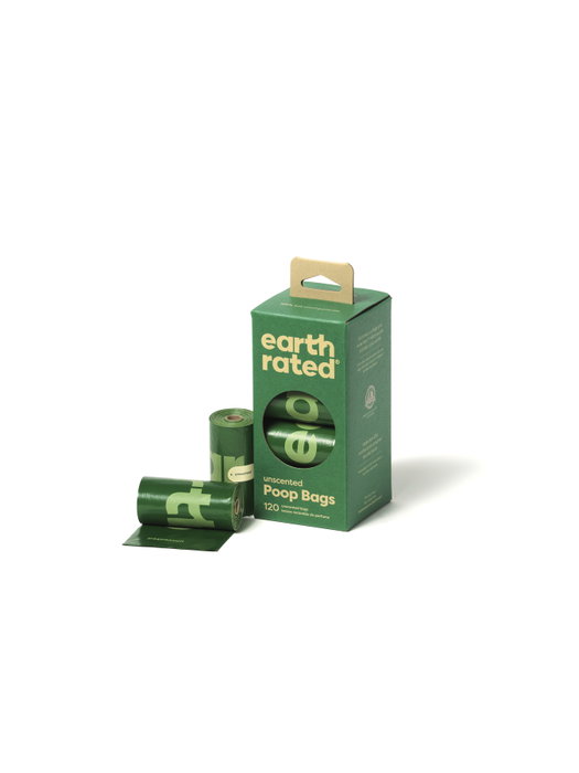 Earth Rated Rollos de Bolsas de Recambio para Mascotas Sin Perfume (21 x 15 u)