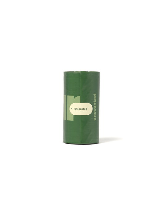 Earth Rated Rollos de Bolsas de Recambio para Mascotas Sin Perfume (21 x 15 u)