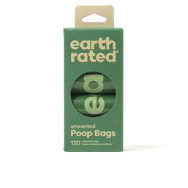 Earth Rated Rollos Bolsa Mascota Recambio Sin Perfume 315 Bolsas (21 Rollos)