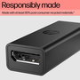 HP Adaptador USB-C a DisplayPort G2 - Puerto USB-C a DisplayPort 1.4 para Conexión Plug and Play a Monitor 8K, Compatible con Windows, MacOS, Android y iPadOS