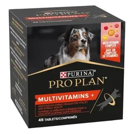 Purina Pro Plan Multivitamins+ - Suplemento Multivitamínico para Perros, 4 Paquetes x 67 gr, Para Vitalidad y Energía