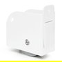 Q&Q R9010 Rueda Rexton Espesor 30 Blanco Doble Pared Izquierda Sin Freno