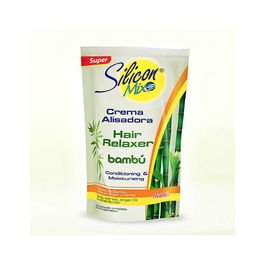 Silicon Mix Crema Alisadora Bambú 6oz con Extracto de Bambú, Aceite de Argán y Karité