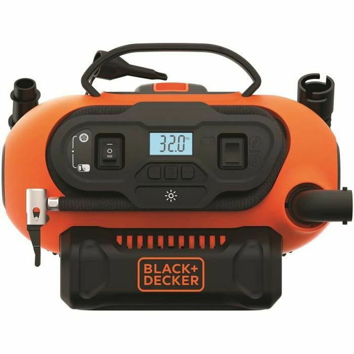 Black + Decker BDCINF18N-QS Inflador-Compresor de 160 PSI Black + Decker BDCINF18N-QS Inflador-Compresor de 160 PSI