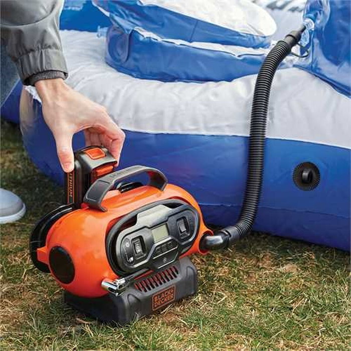 Black + Decker BDCINF18N-QS Inflador-Compresor de 160 PSI Black + Decker BDCINF18N-QS Inflador-Compresor de 160 PSI