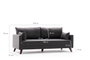 Atelier Del Sofa Sofá-Cama Bella 3 Plazas Antracita