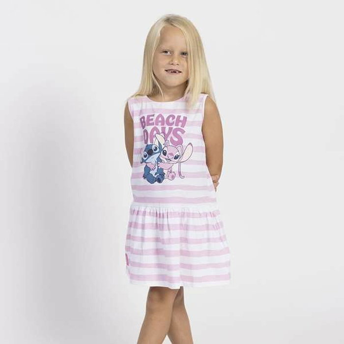 Cerdá Vestido Single Jersey Stitch 6 Años Rosa