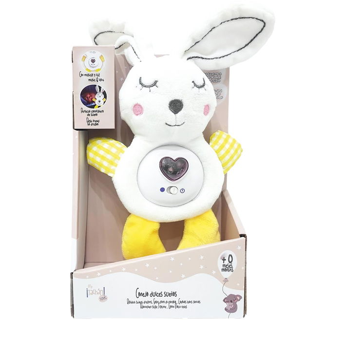 Tachan Peluche Calmador Conejo Baby Rabbit con Luz y Música +0 Meses Tachan Peluche Calmador Conejo Baby Rabbit con Luz y Música +0 Meses