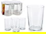 Pasabahce Set 4 Vasos Bistro Maxi 510cc Transparente Vidrio 22.6x12.5x16.5 cm (Set de 6)