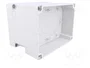 FIBOX MNX Carcasa Universal de Policarbonato Gris