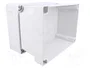 FIBOX MNX Carcasa Universal de Policarbonato Gris