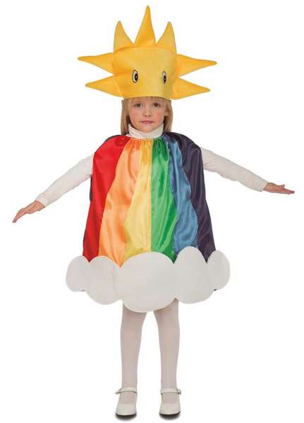 My Other Me Disfraz Arco Iris Talla 3-4 Años My Other Me Disfraz Arco Iris Talla 3-4 Años