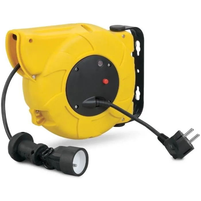 I-Watts Carrete eléctrico de pared I-EEAM05-1520B - 20 m - HO5-3G1.5 I-Watts Carrete eléctrico de pared I-EEAM05-1520B - 20 m - HO5-3G1.5