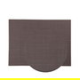 OYV Mantelito - Tablemat Individual Marrón, 48x36 cm, Plástico Trenzado