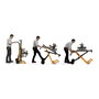 Toughbuilt Soporte para Sierra de Inglete Universal TB-S600, Base Universal Plegable con Ruedas de 22 cm y Extensión de 3 m para Material, Incluye Bandeja y Soportes