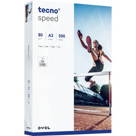 tecno speed Universal Paper A3 80 g/m², 500 hojas