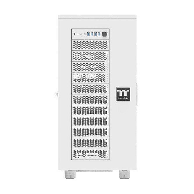 Thermaltake AX700 TG Caja de PC Blanca Torre Compatible con ATX, EATX, micro ATX, Mini-ITX, SSI CEB, SSI EEB, XL-ATX