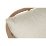 DKD Home Decor Sofá de Ratán y Poliéster Natural