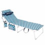 Color Baby Aktive-Hamaca Pleg Playa 200X70X88Cm Xxl C/Cojin & Bolsa Lat