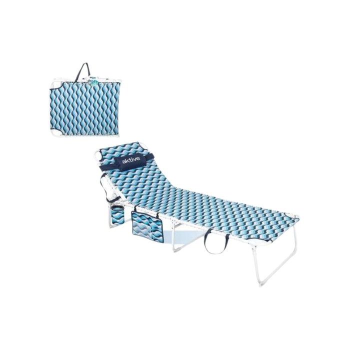 Color Baby Aktive-Hamaca Pleg Playa 200X70X88Cm Xxl C/Cojin & Bolsa Lat Color Baby Aktive-Hamaca Pleg Playa 200X70X88Cm Xxl C/Cojin & Bolsa Lat