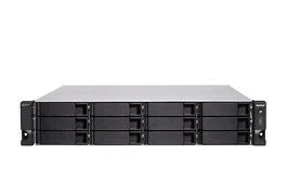 QNAP TS-H1886XU-RP-R2 NAS Bastidor 3U Intel Xeon D D-1622 32GB DDR4 QuTS hero Negro Gris