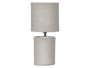 Giftdecor Lampara Sobremesa Tela Gris 13 cm x 20 cm x 13 cm (Set de 12)