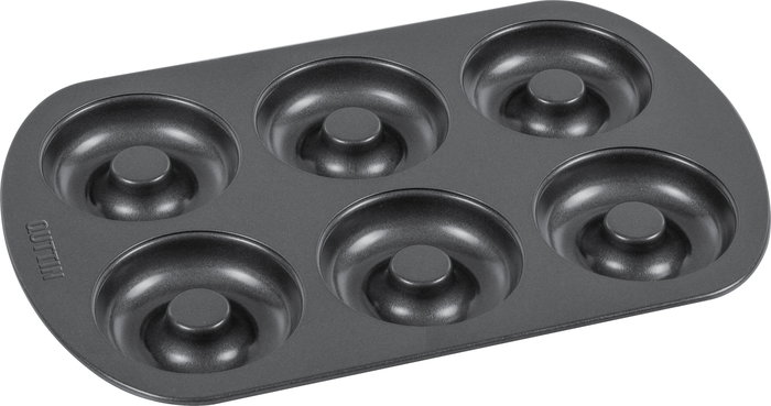 Quttin Molde para Horno de Rosquillas 6 Unidades 8.5 cm (12 Unidades)