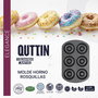 Quttin Molde para Horno de Rosquillas 6 Unidades 8.5 cm (12 Unidades)