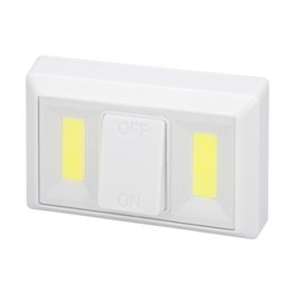 WOLFPACK LINEA PROFESIONAL Linterna LED para Pared y Armario 250 Lúmenes con 4 Pilas AAA