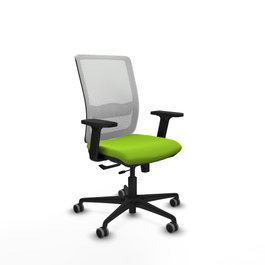 PIQUERAS Y CRESPO Silla de oficina Haches Pistacho y Blanco