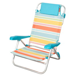 AKTIVE Silla Plegable de Aluminio