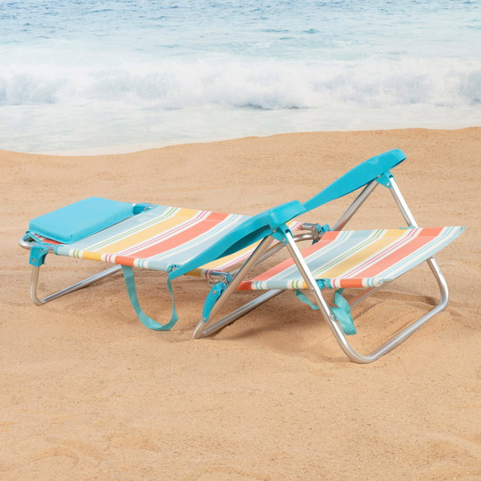 AKTIVE Silla Plegable de Aluminio AKTIVE Silla Plegable de Aluminio