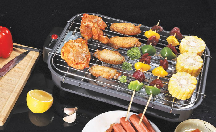 Inde Asador Eléctrico 1300W - 36,5 x 23 cm (4 Unidades)