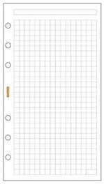 Recambio Agenda Finocam C940 Classic 609 94X171 Cuadric. 50H