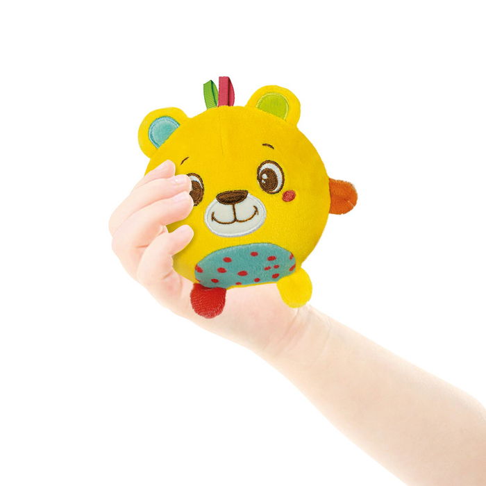 Clementoni Display Suaves Amigos Animales 17683 Sonajero Texturas Desarrollo Sensorial +3 Meses