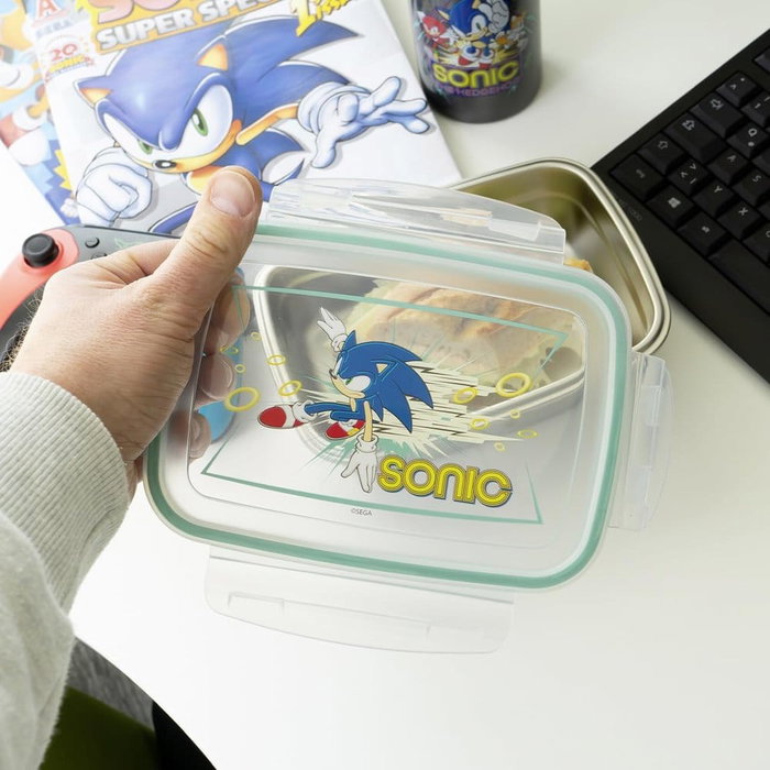 Geda Labels Fiambrera Sonic Retro 850ml