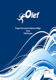 Papel A4 Olef 80G 100H Liso (Set de 24)