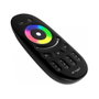 Miboxer Control remoto LED RGB-W 4 zonas negro para Mi-Light/Mi-Boxer