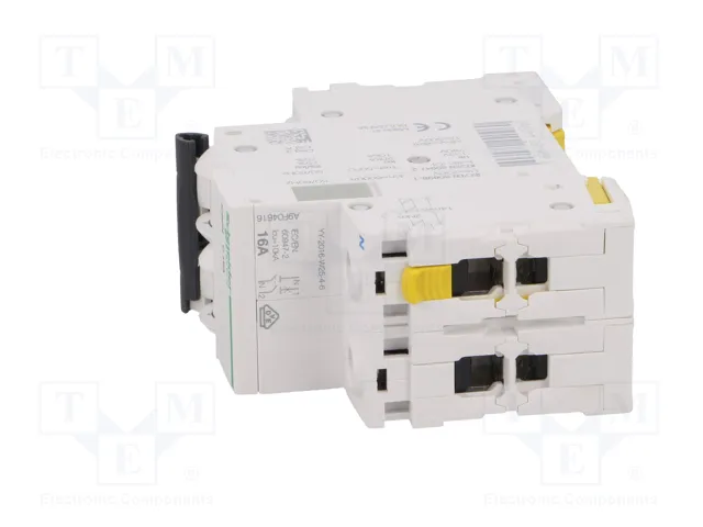 SCHNEIDER ELECTRIC Interruptor magnetotérmico iC60N 16A 1+N 6kA SCHNEIDER ELECTRIC Interruptor magnetotérmico iC60N 16A 1+N 6kA